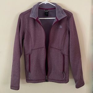 North face Purple soft jacket